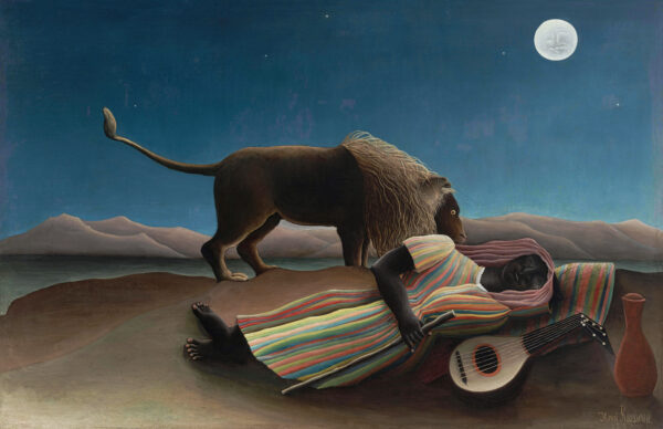 Exploring the Symbolism in Henri Rousseau’s “The Sleeping Gypsy”