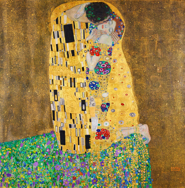 The Symbolism and Sensuality of Gustav Klimt’s “The Kiss”