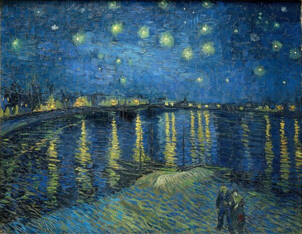 “Starry Night Over the Rhone” (1888): Vincent van Gogh’s Midnight Masterpiece
